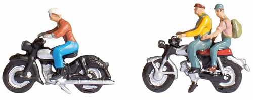Noch 15904 H0 - Motorfiets + rijders