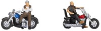 Noch 15906 H0 - Rockers op motoren (2 figuren + 2 motoren)
