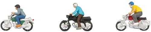 Noch 15907 H0 - Bromfietsers