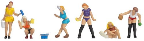 Noch 15947 H0 - Sexy Carwash (6 figuren)