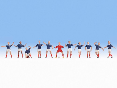 Noch 15973 H0 - Voetbal Team Frankrijk EK 2021