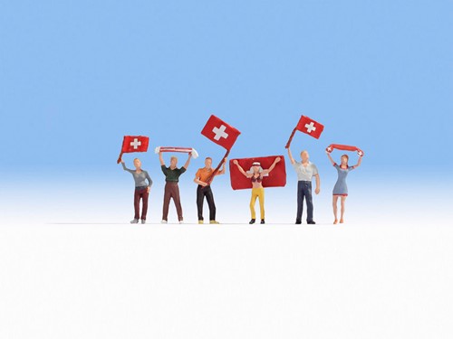 Noch 15986 H0 - Zwitserse fans