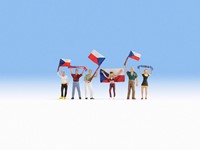 Noch 15988 H0 - Tsjechische Fans EK 2021