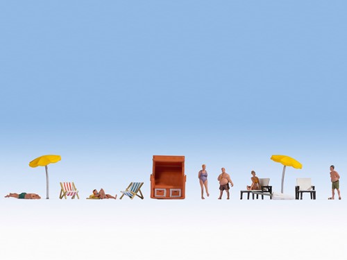Noch 16205 H0 - Het strand, figuren themawereld