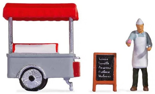 Noch 16504 H0 - Tiny-Scenes „Eiswagen“