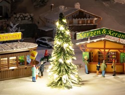 Faller 181245 H0 - Kerstboom Met Verlichting