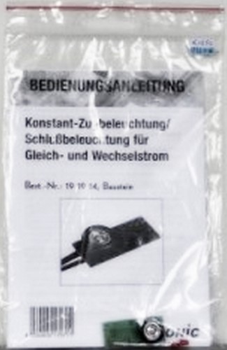 Conrad 19 19 14 - Constante Treinverlichting/Sluitverlichting voor Gelijk- en Wisselstroom