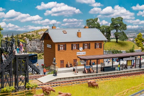 Faller 190095 H0 - Actieset Station Eisele an der Halde