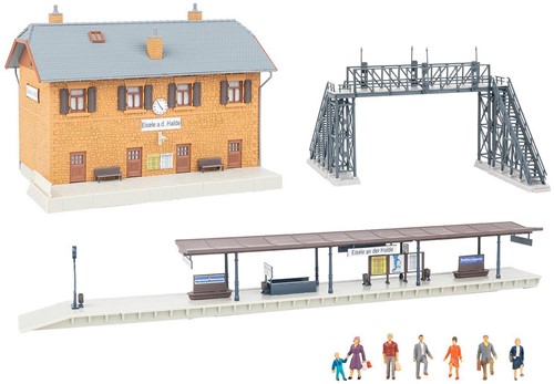 Faller 190095 H0 - Actieset Station Eisele an der Halde-2