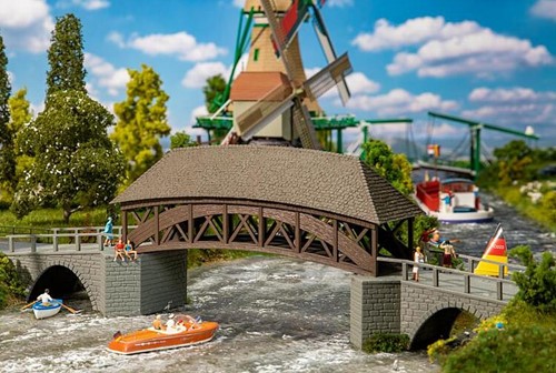 Faller 191774 H0 - OUDE HOUTEN BRUG