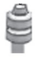 Fleischmann 19792200  - Antenne mitte - Metal blank (19792200)