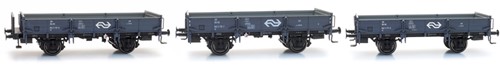 Artitec 20.317.04 H0 - Zandwagen set van 3: 145-6, 135-7, 177-9 Depot Crailoo IV