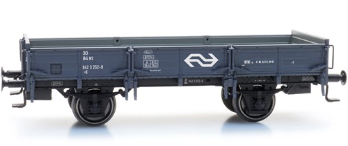 Artitec 20.317.05 H0 - Zandwagen 252-0 onberemd NS-logo rollagers Depot Crailoo IV