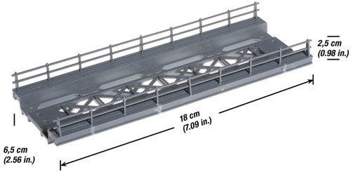 Noch 21340 H0 - Brugdeel of brugdek, recht