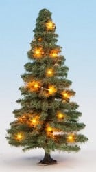 Noch 22121  - Kerstboom, verlicht