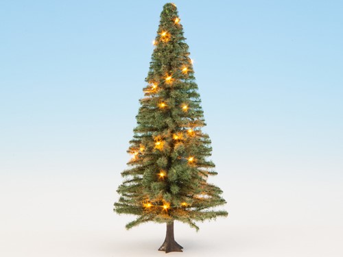 Noch 22131  - Kerstboom, verlicht