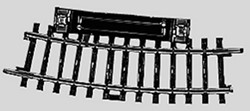 Märklin 2229 H0 - K-Rails Bocht 1/2=15° Schakelrailstuk 1stuks
