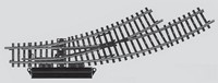 Märklin 2268 H0 - K-Rails Bocht Elektrische Wissel Links 1stuks
