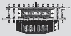 Märklin 2297 H0 - K-Rails 1/2=90mm Ontkoppelrail 1stuks