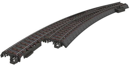 Märklin 24771 H0 - C-Rails Bocht Wissel Links 1stuks