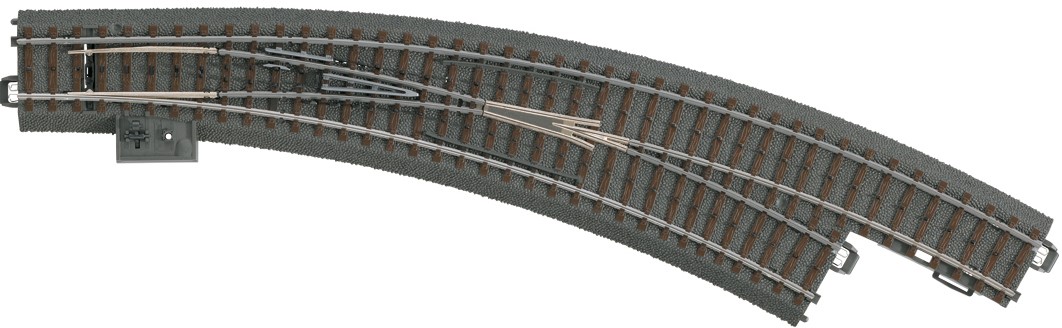 6 x Märklin 24130 _ C Gleis Gebogen R1=360mm _ Spur H0 (Gebraucht) in für CHF 18 - mit Lieferung