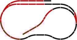 Marklin 24904 H0 - C-Rails Uitbreidingsset C4