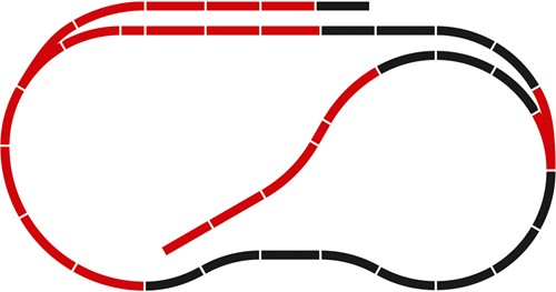 Marklin 24904 H0 - C-Rails Uitbreidingsset C4