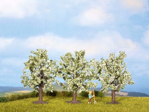 Noch 25111  - Fruitbomen, wit bloeiend