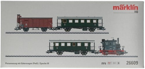 Märklin 26609 H0 - Personentrein met goederenwagen (PmG) mfx+ Sound DB-2