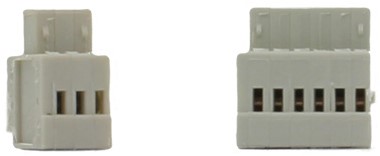 Uhlenbrock 61040 - Stekkerser INTELLIBOX, POWER 3 (3- EN 6-POLIG)