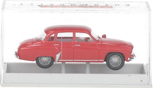 Brekina 27018 H0 - Wartburg 311 Limousine Brandweer (1956–1965)-2