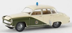 Brekina 27029 H0 - Wartburg 311 Limousine "Volkspolizei" Oost Duiste Politie (1956–1965)