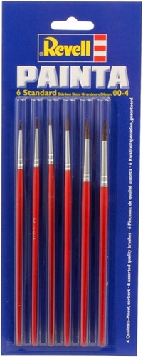 Revell 29621 - Painta Standard Penselen set van 6 stuks