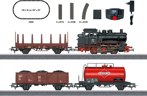 Marklin 29890 H0 - Digitaal startpakket 'Goederen trein met BR 89.0' DB