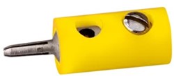 Brawa 3051 H0 - Stecker rund, gelb [10 Stück]