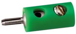 Brawa 3053 H0 - Stecker rund, grün [10 Stück]