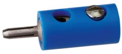 Brawa 3005 H0 - Querlochstecker, blau [100 Stück]