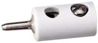 Brawa 3009 H0 - Querlochstecker, weiss [100 Stück]