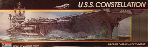Monogram 3010 - U.S.S. Constellation  1:800 (Open Beschadigde Verpakking)