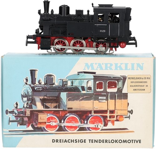 Märklin 3029 H0 - Stoom Locomotief V03 DB