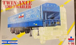 Esci 304 - Dubbel Assige Huiftrailer 1:32 (Open Verpakking)