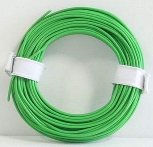 Brawa 3103 H0 - Litze 0,14 mm², 10 m Ring, grün