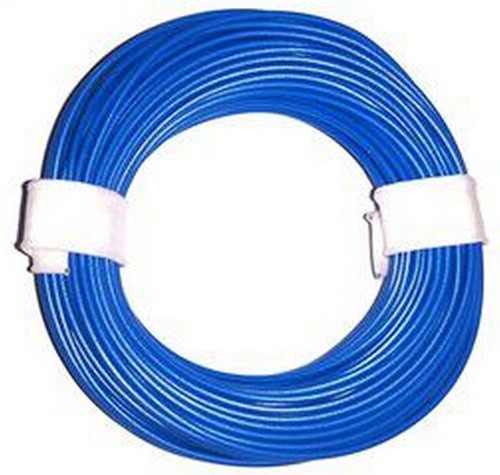 Brawa 3105 H0 - Litze 0,14 mm², 10 m Ring, blau