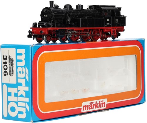 Märklin 3106 H0 - Stoomlocomotief BR78 DB