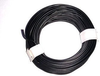 Brawa 3108 H0 - Litze 0,14 mm², 10 m Ring, schwarz