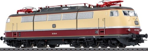 ESU X 31177 H0 - E-Lok, H0, E03, 103 004 DB, TEE, Ep IV, Vorbildzustand um 1979, LokSound, Pantograph, DC/AC
