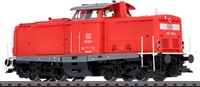 ESU 31575 H0 - Diesel Locomotief H0, 212 100, DB, Era V, prototype around 2000, traffic rood, Sound + Rook, DC/AC
