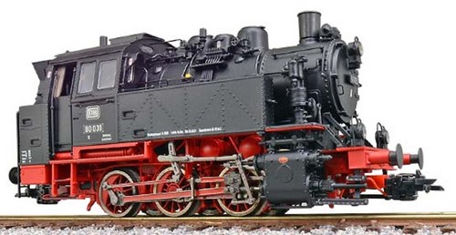 ESU 31651  - Dampflok, H0, BR80, 80 039 Museum, Schwarz, Ep VI, Vorbildzustand um 2010, LokSound, Doppelraucherzeuger, Rangierkupplung, DC/AC