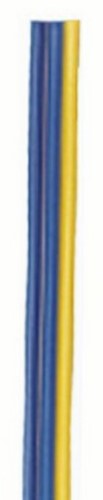 Brawa 3172 H0 - Flachbandlitze 0,14 mm², 5 m Spule, blau blau gelb