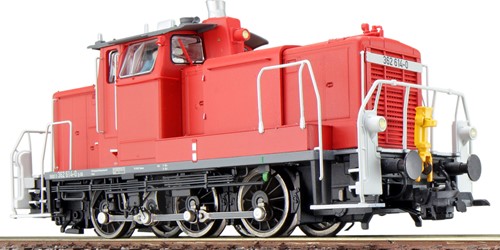 ESU X 31742 H0 - Diesellok, H0, V60, 362 614 DB, verkehrsrot, Ep VI, Vorbildzustand um 2014, LokSound, Rauch, Kupplung DC/AC